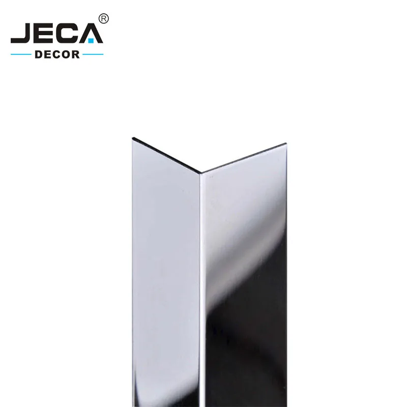 Foshan Factory JECA Outside Corner Protection Profiles for Wall Corner Covers  OEM 304 Stainless Steel Tile Trims Free Sample