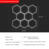 8-hole honeycomb lamp