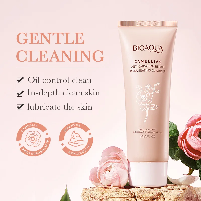 Oem Bioaqua New In 2024 Whitening Camellia Herbal Smoothing Skin Care Products With Price Face Skin Care Set
