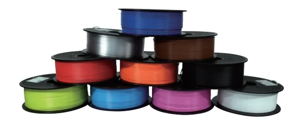 Toner Plastics 3D Printer Fun Sampler ABS Plastic Filament 1.75mm 5-Color-pack 