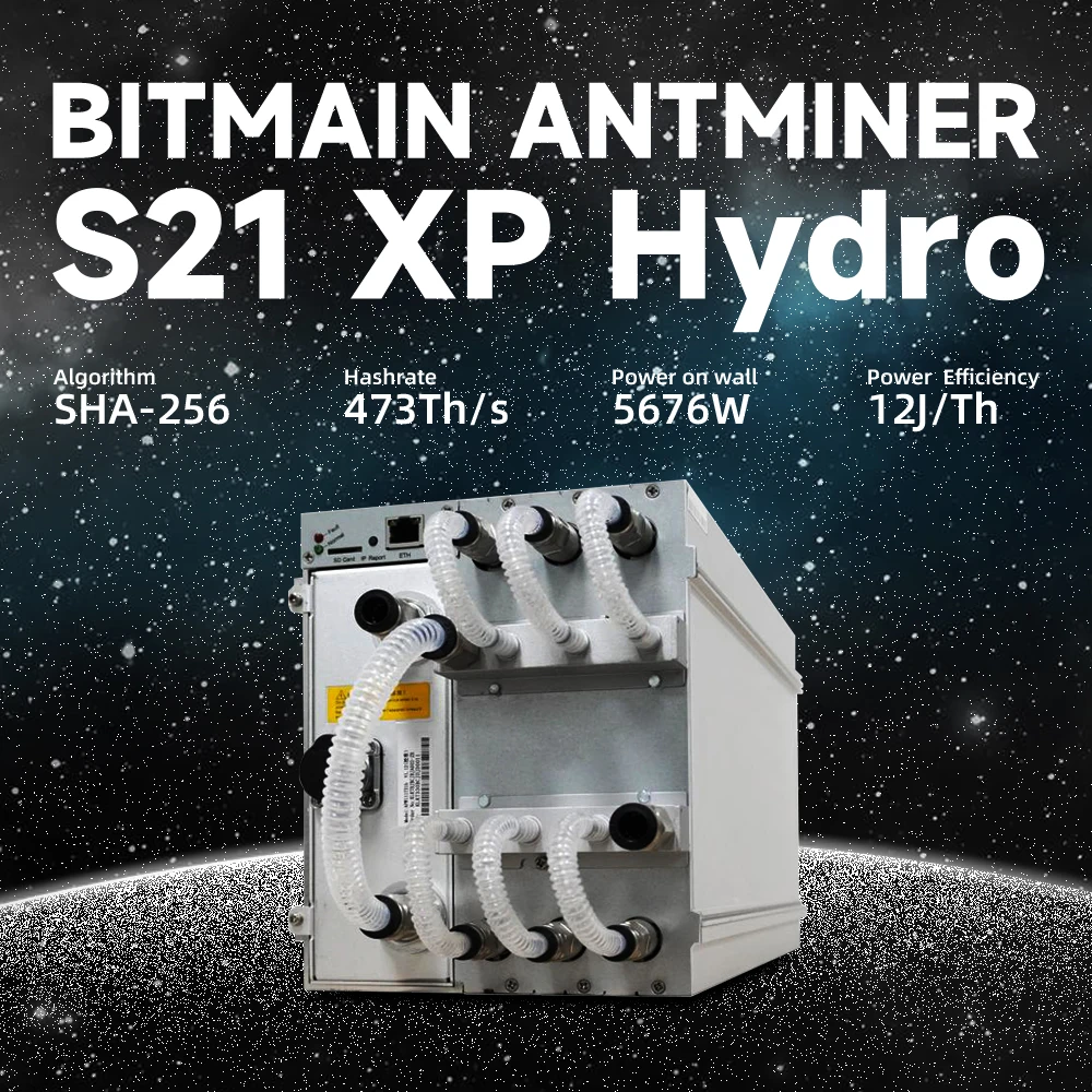 가혹한 Bitmain Antminer S21 XP + 하이드 473th 5500W BTC 비트 코인 광부 비트 메인 S21XP +  하이드로 암호화 광부 ASIC 광산 기계| Alibaba.com
