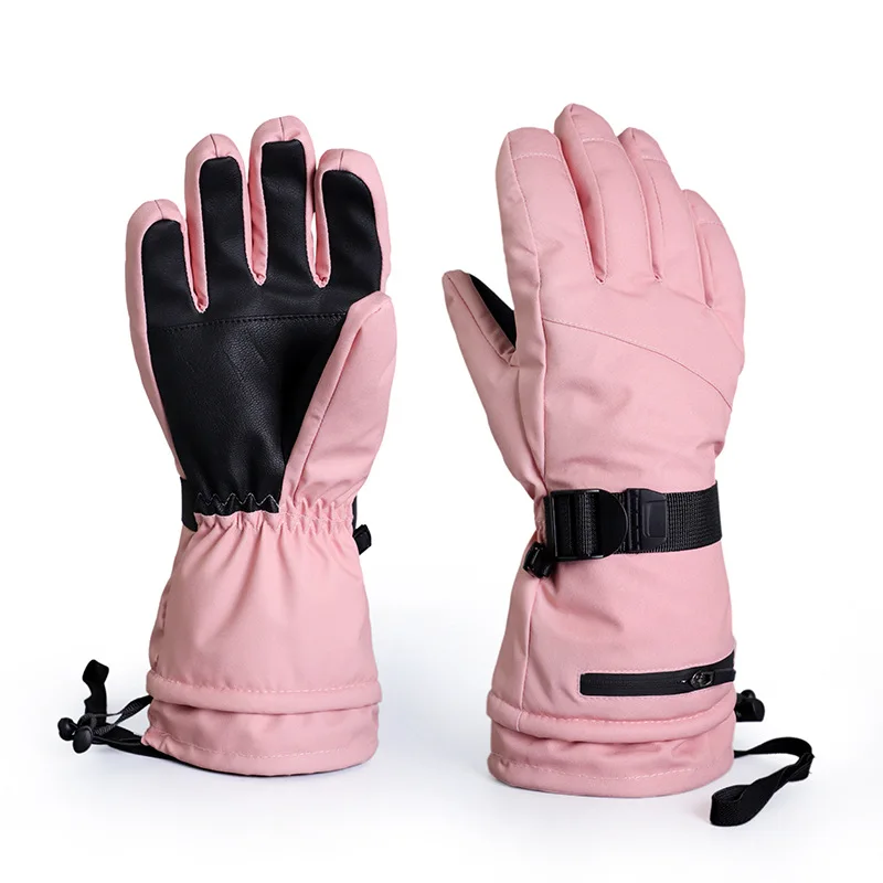 Gants de Sport Femme Imperméable de Neige d'hiver Chauds pour Activités de  Plein Air, Ski, Patinage, Snowboard, Taille M