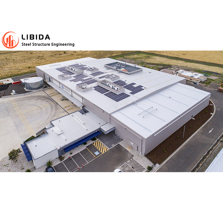 Fast Build Steel Structure Factory Light Metal Building Construction Prefabricated Workshop