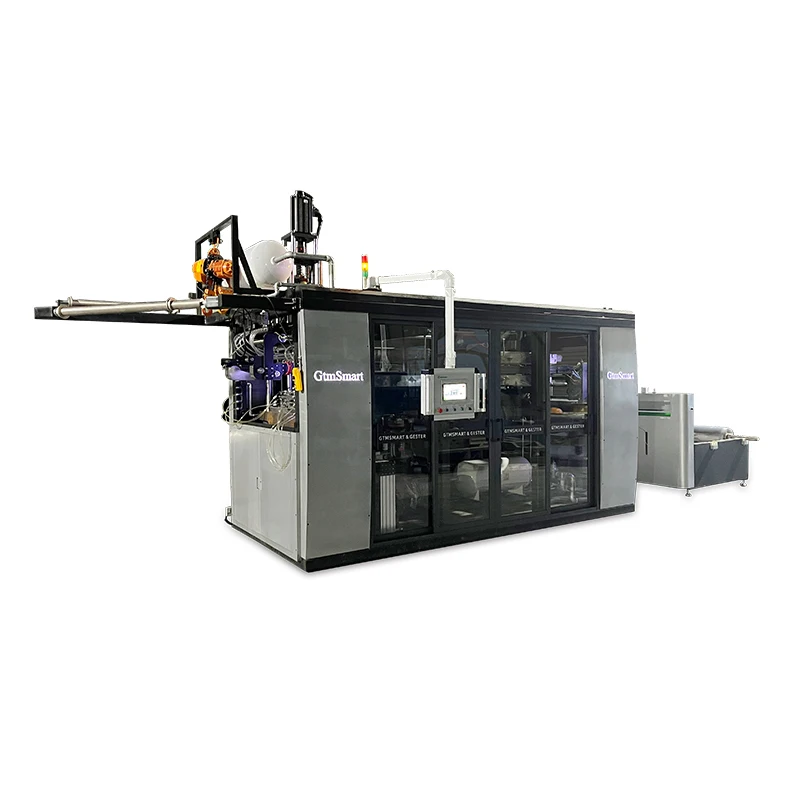 GTMSMART Plastic Cup Thermoforming Machine Plastic Disposable Cup Making Machine