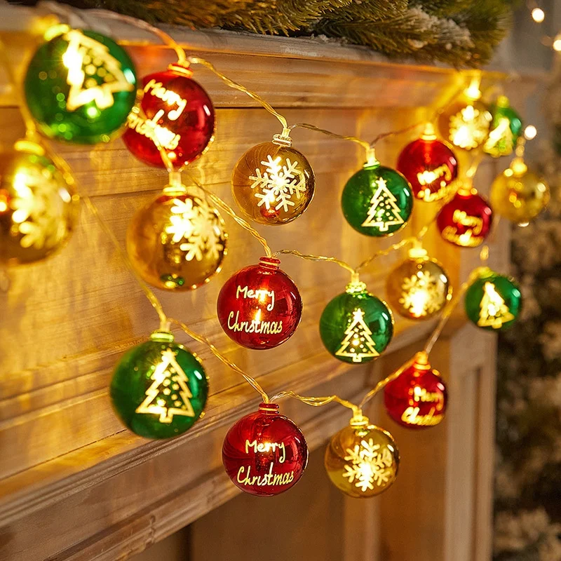 Christmas Tree Star Led Curtain String Light Crismas Lights 2023 Festival Room Decor Decoration