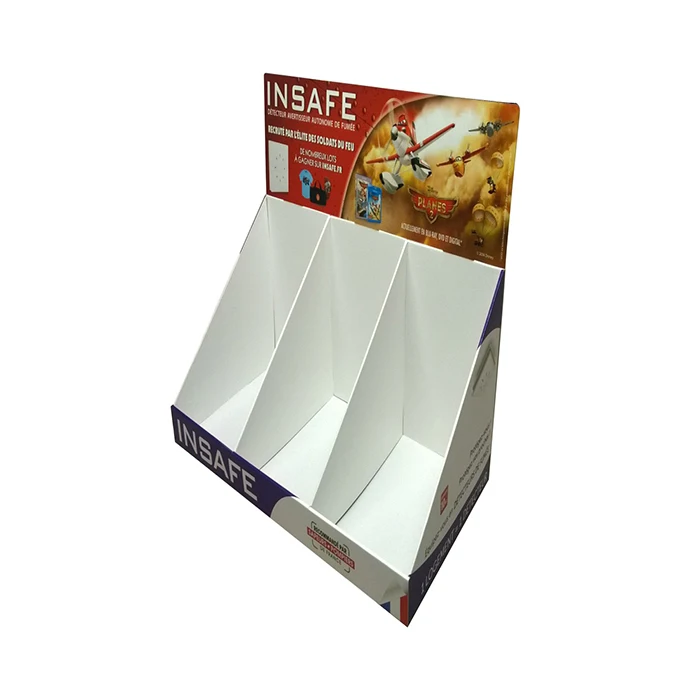 2023 PDQ Waterproof Carton Paper Template Display Box Cardboard