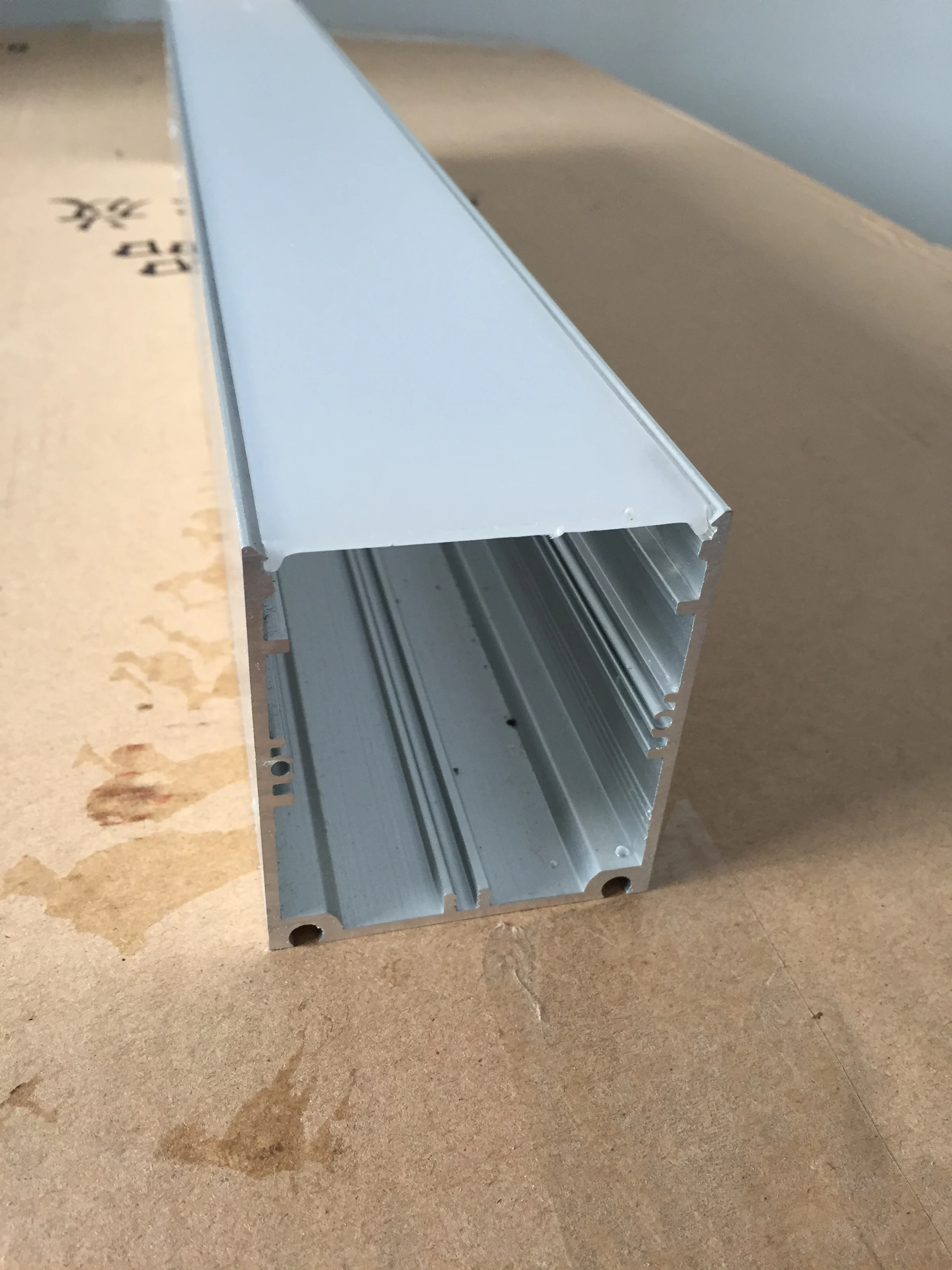 White Led Light Diffuser Cover for LED Aluminium Extrusions Profiles ...
