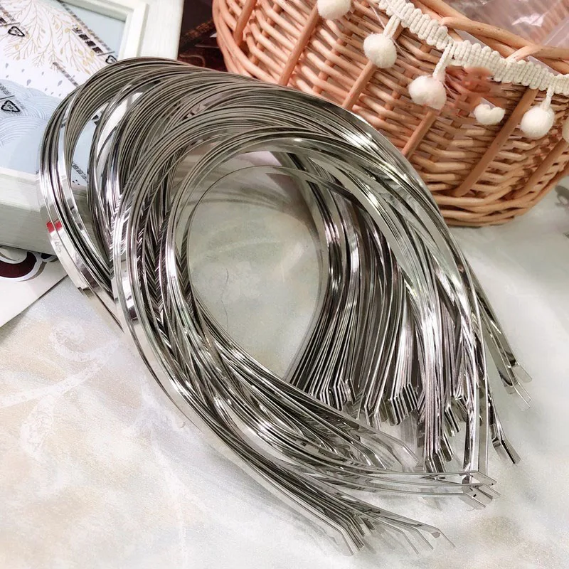 Metal Matte Black Headband DIY Accessories Factory Direct Wholesale Hair  Band 3mm 5mm Multi Sizes High Quality Cheap Headbands