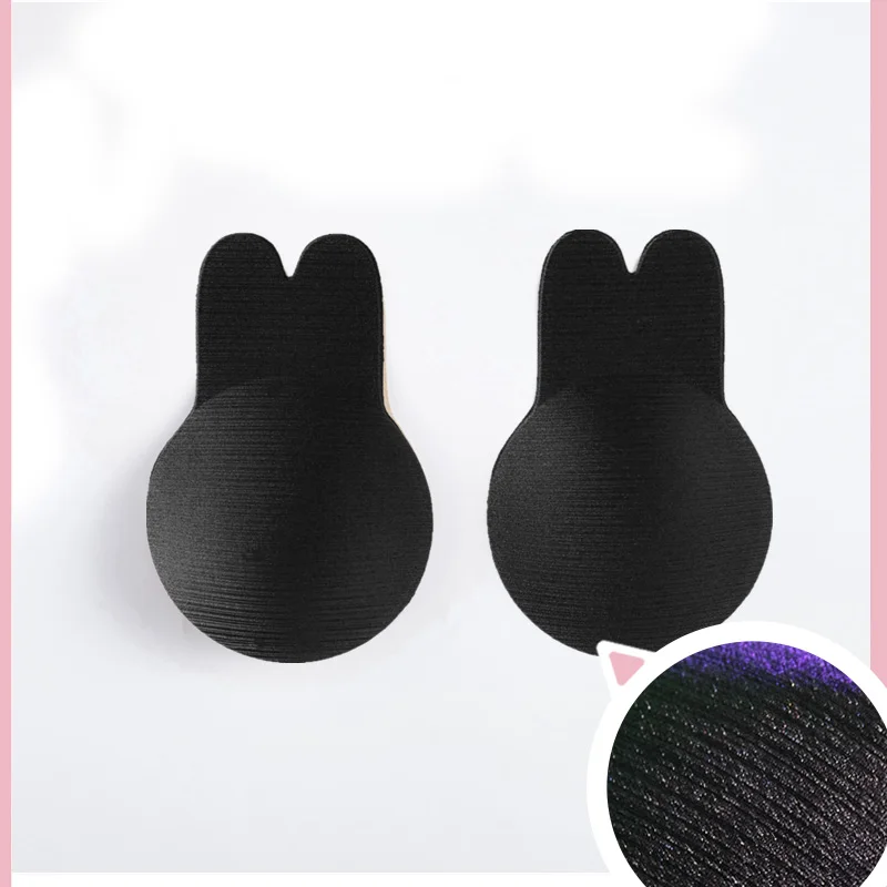 Sticky Bra Rabbit Sticky Silicone Rabbit Strapless Breast Self Lift Backless Invisible ...
