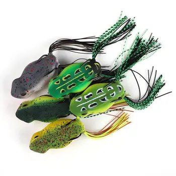 CHEERY Lure Popper Top Water Hollow Soft Fishing Simulated Frog Bait XX-114 – Soft Lure – view 5