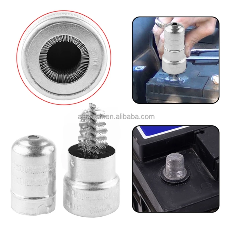 Car Battery Post Terminal Cable Cleaner Dirt Cleaning Battery Terminal