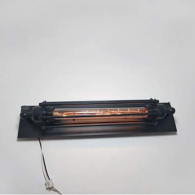 Applique a LED per interni, lampada decorata, applique vintage in ferro Edison, applique vintage a flauto, applique elegante a LED, spedizione veloce_voghion.com