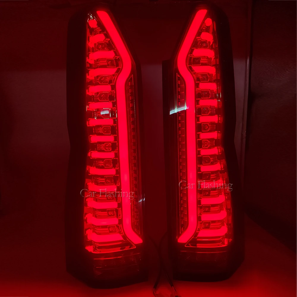 LED Tail Light Assembly for Toyota Hiace 2019- 2024 Tail Brake Light Signal Lamps Reverse Light Rear Fog Lamp