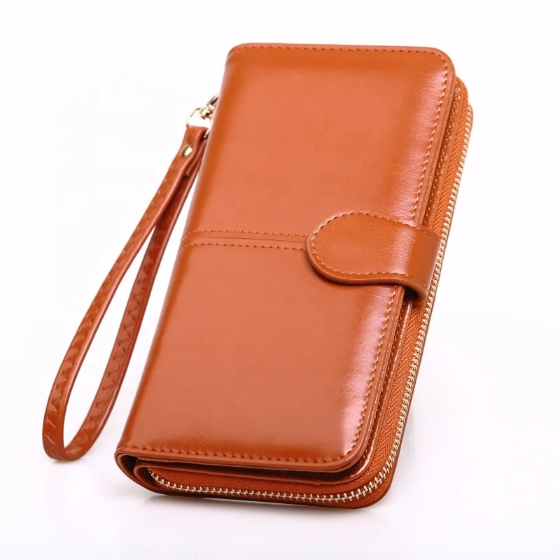 Billetera mujer, cremallera, tres compartimentos, | Shop Piquadro