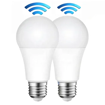 Radar Motion Sensor Bulb LED 8W 800LM Security Light Bulb Outdoor/Indoor