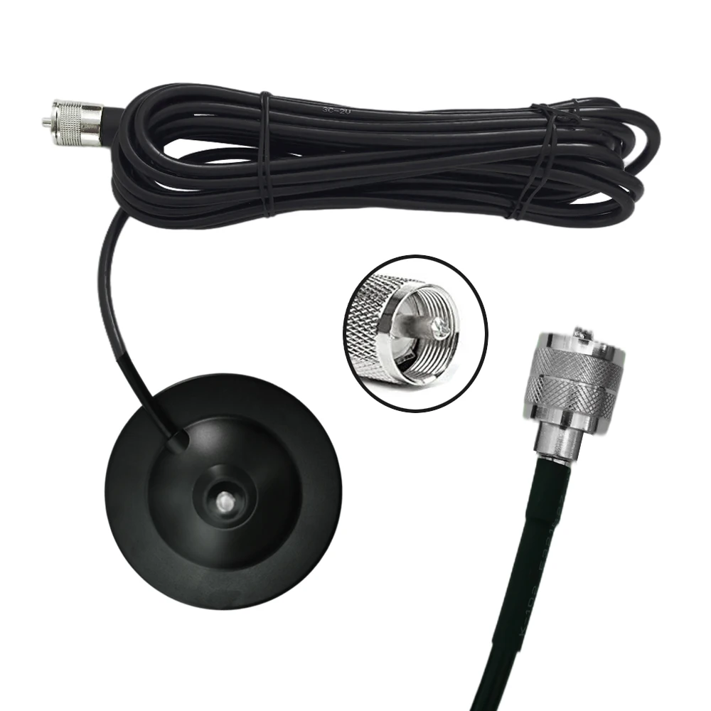 Sirio T3-27N MAG : Antenne CB avec emabse magnétique et Pl-259