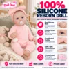 Pink Knit Romper Pacifier