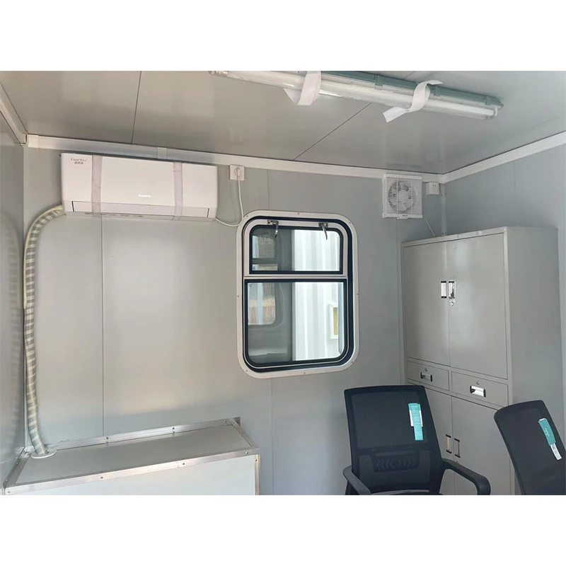 Detachable Container House Mobile Prefabricated Home House Steel Frame Prefabricated Homes 10ft Modular House
