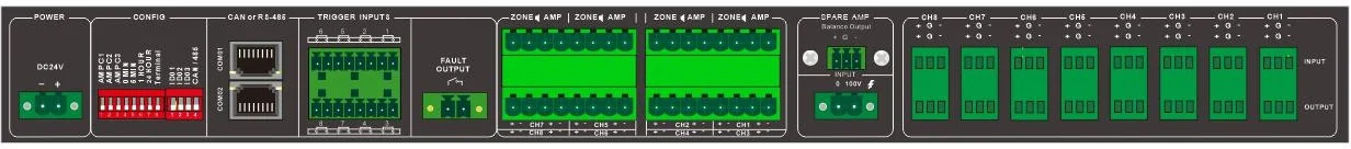 Auto Amplifier with 8 Channel Support Programable| Alibaba.com