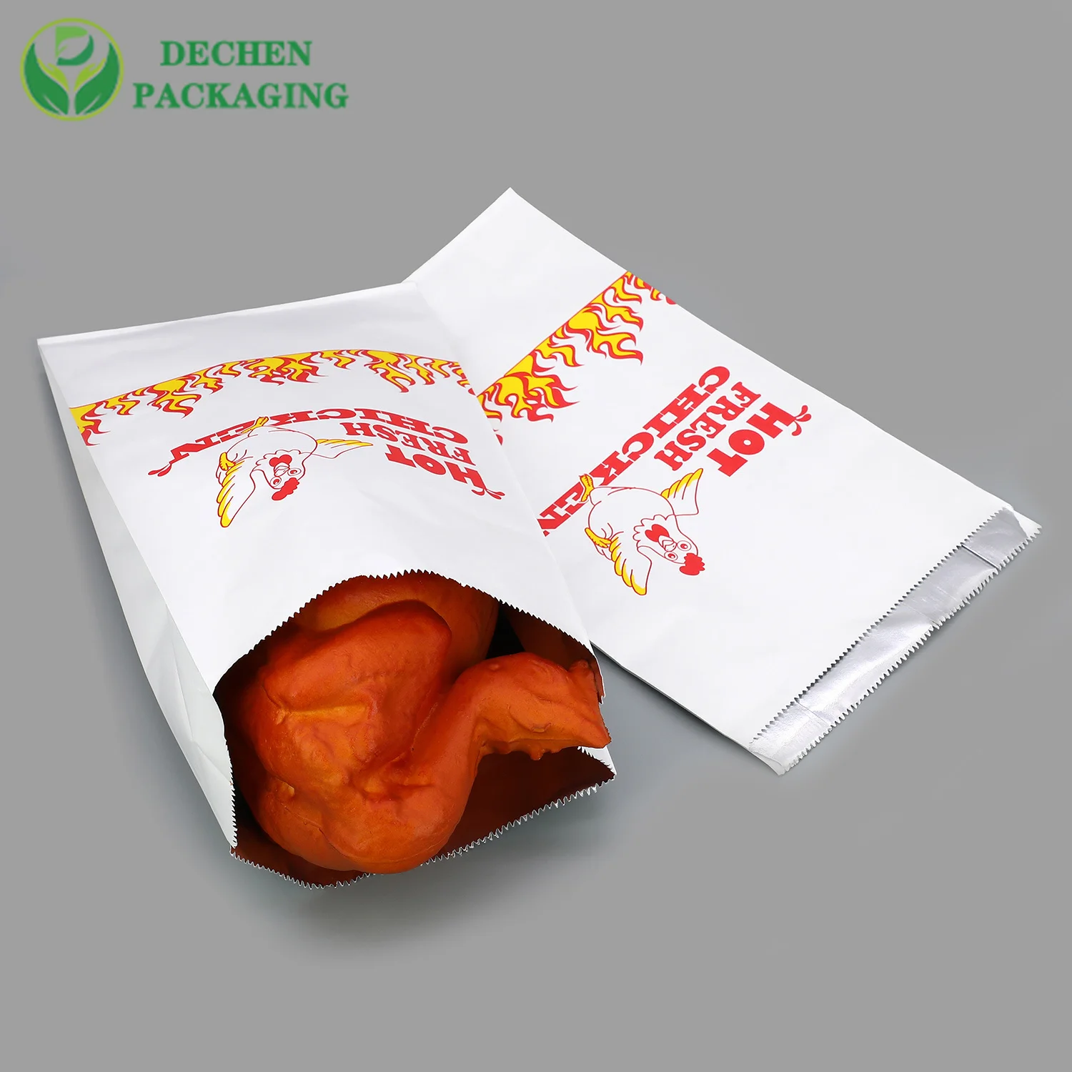 Paper Kebabs Bag Kebab For Whole Chicken Take Away French Fries Packaging Bags