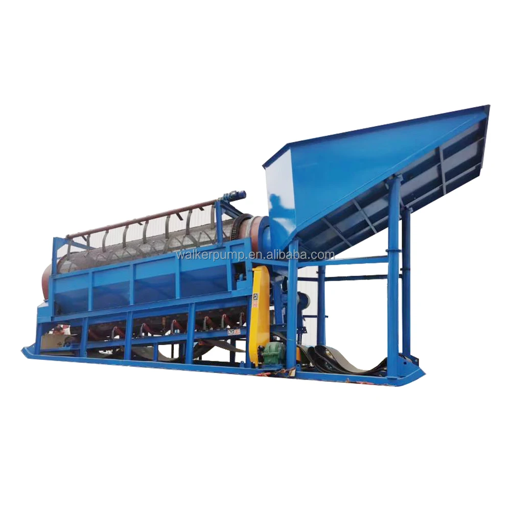 100TPH Large Capacity Trommel Screen for Gold and Diamond for Sale