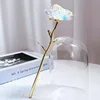colorful New Single Stem - Gold Foil Flower, Nude