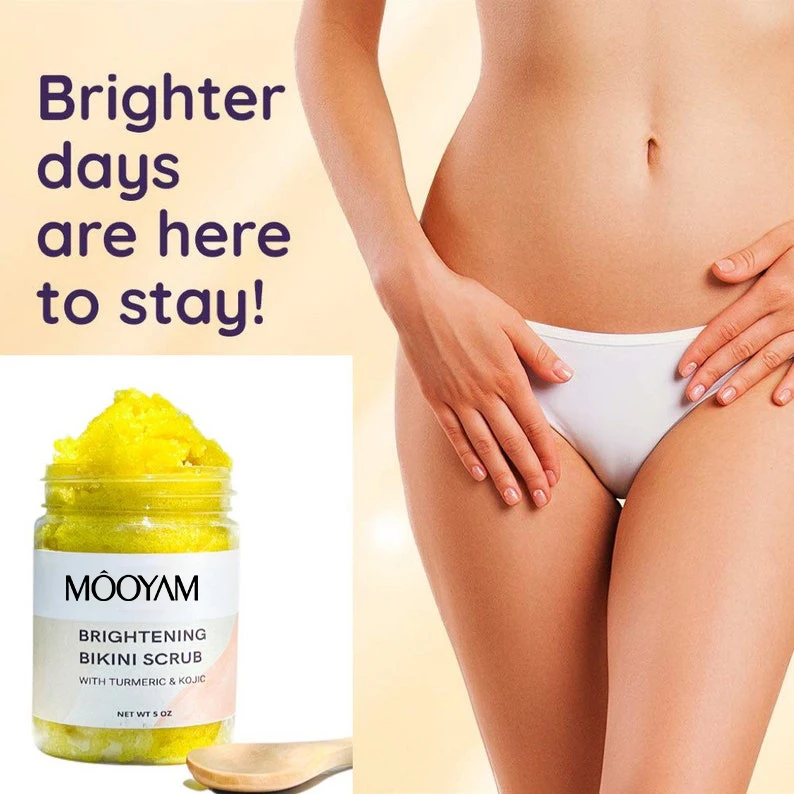 Oem Brightening Bikini Body Scrub For Ingrown Hair,Bikini Intimate