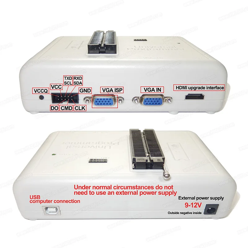 Super Combination Universal IC Programmer RT809H with 51 Adapters TSOP56