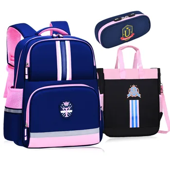 Schoolbag for primary school students 6-9-12 years old children 1-3-4-6 grade boys backpack girls water-repellent lightweight