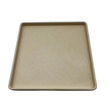25cm*25cm*2cm stackable Square size bamboo fiber jewelry display trays