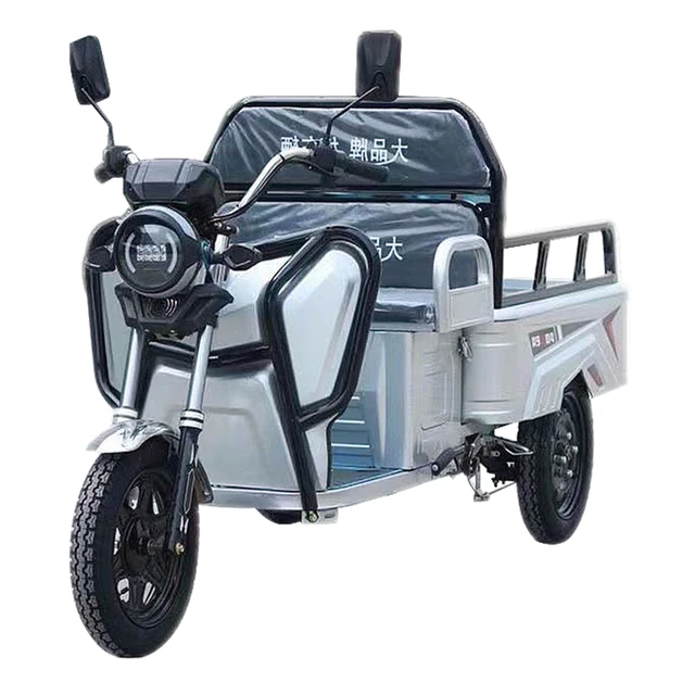 electric tricycle trike scoter scooter passenger Made in China for cargo solar