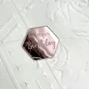 Hexagon rose gold