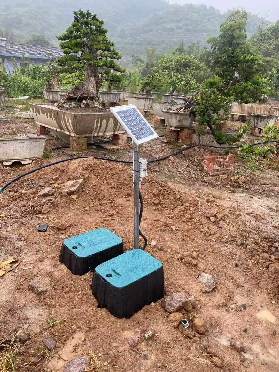 Irriplast HDPE PP пластиковый счетчик воды клапанная коробка для водоснабжения и полива орошения