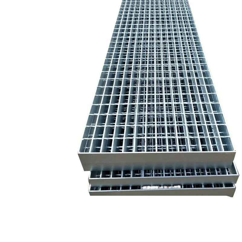 Оцинкованная противоскользящая стальная решетка