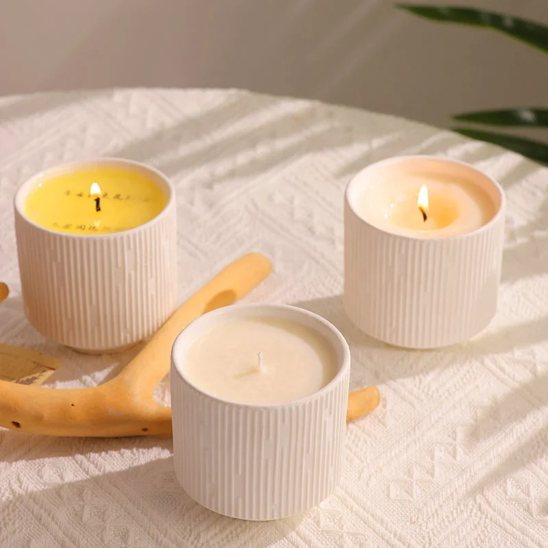 Synwish Luxury Scented Decorative Candles In Jar Romantic Smokeless Soy