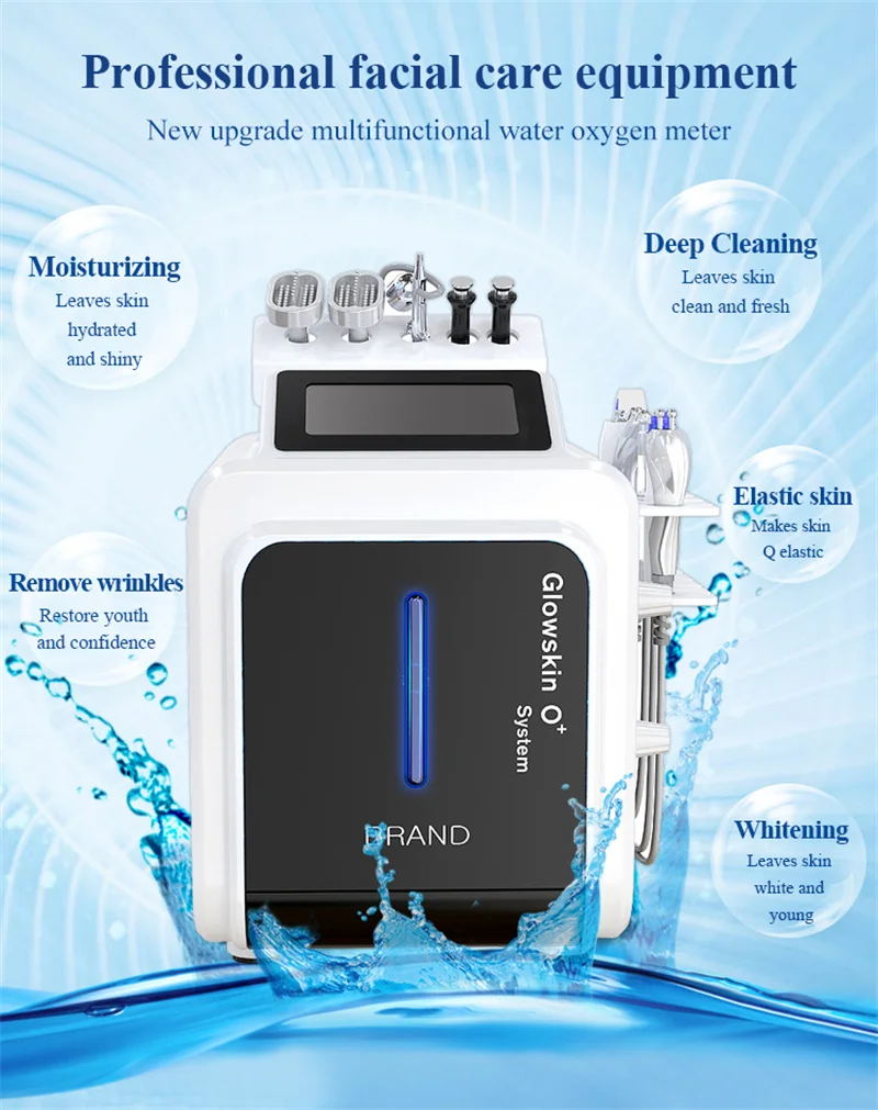 2023s Hot Sale 10-in-1 H2O2 Hydra Dermabrasion Deep Cleaning Oxygen Jet Microdermabrasion Aqua Peeling Beauty Machine