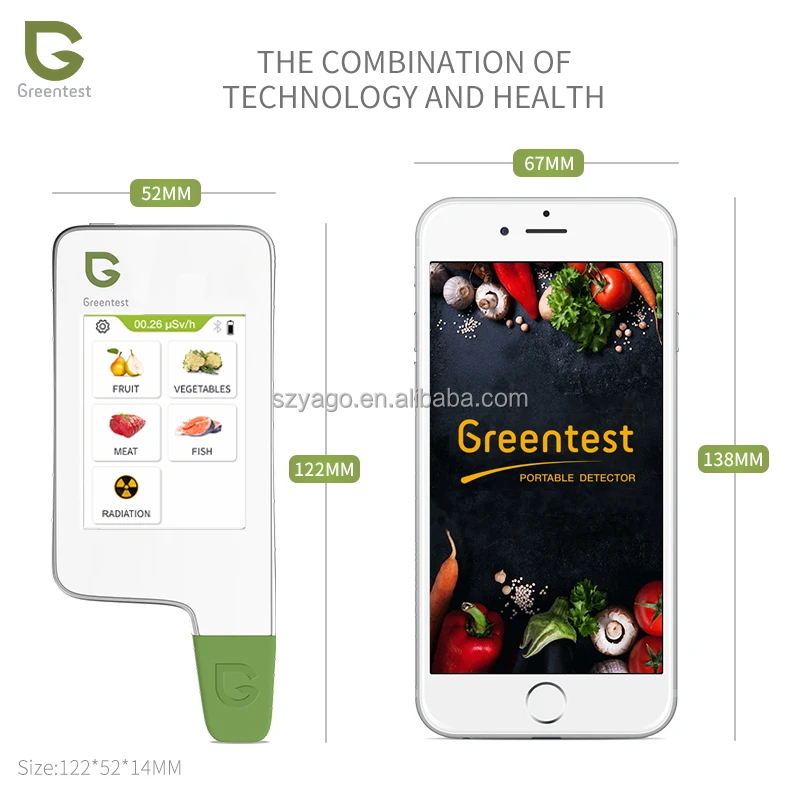 Greentest ECO 4FT High Accuracy Read Digital Food Nitrate Tester,fruit, Vegetable and Water Tester/Health Care