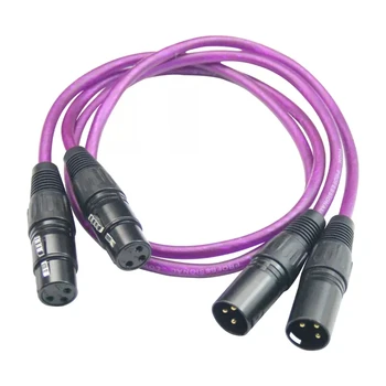 Soft Audio Cable NEW XLR Microphone Cable Mic Cord 3 Pin Audio Male to Female Audio XLR Cable