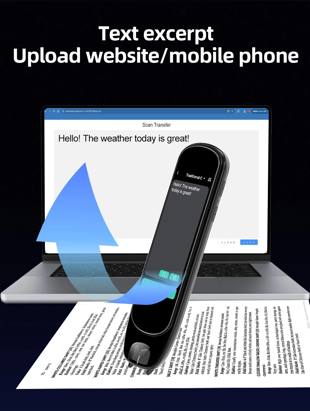 2026 Smart Language Scan Translator Pen Device - Image 8
