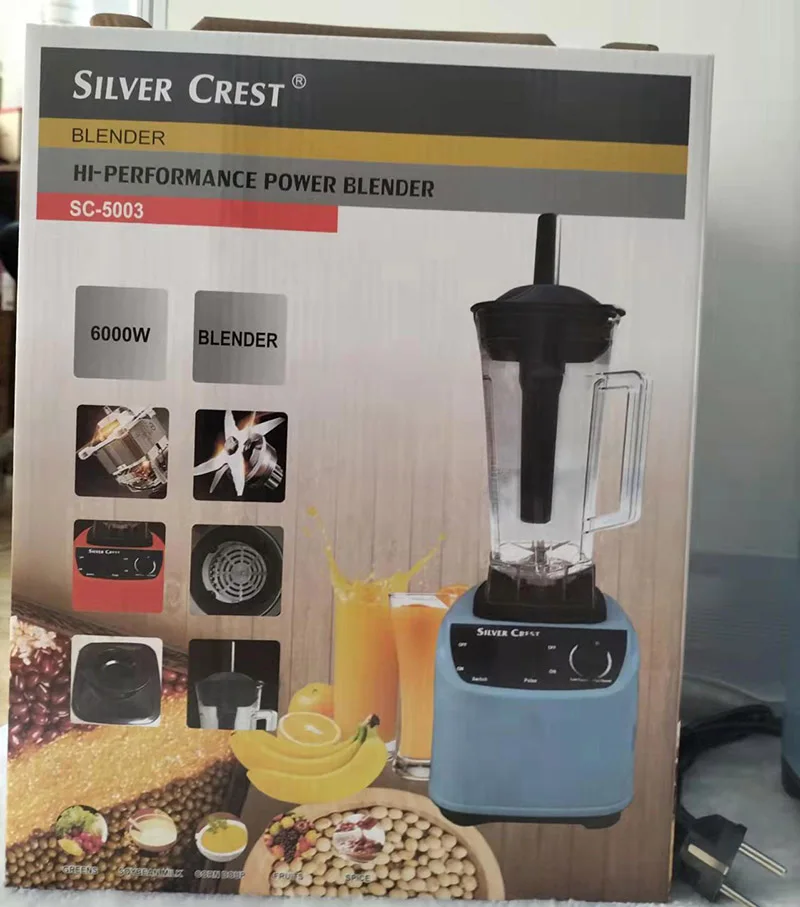 Silver Crest 6000w (2 Cups) Commercial Blender and Grinder in Surulere -  Kitchen Appliances, Moteadez Global Store