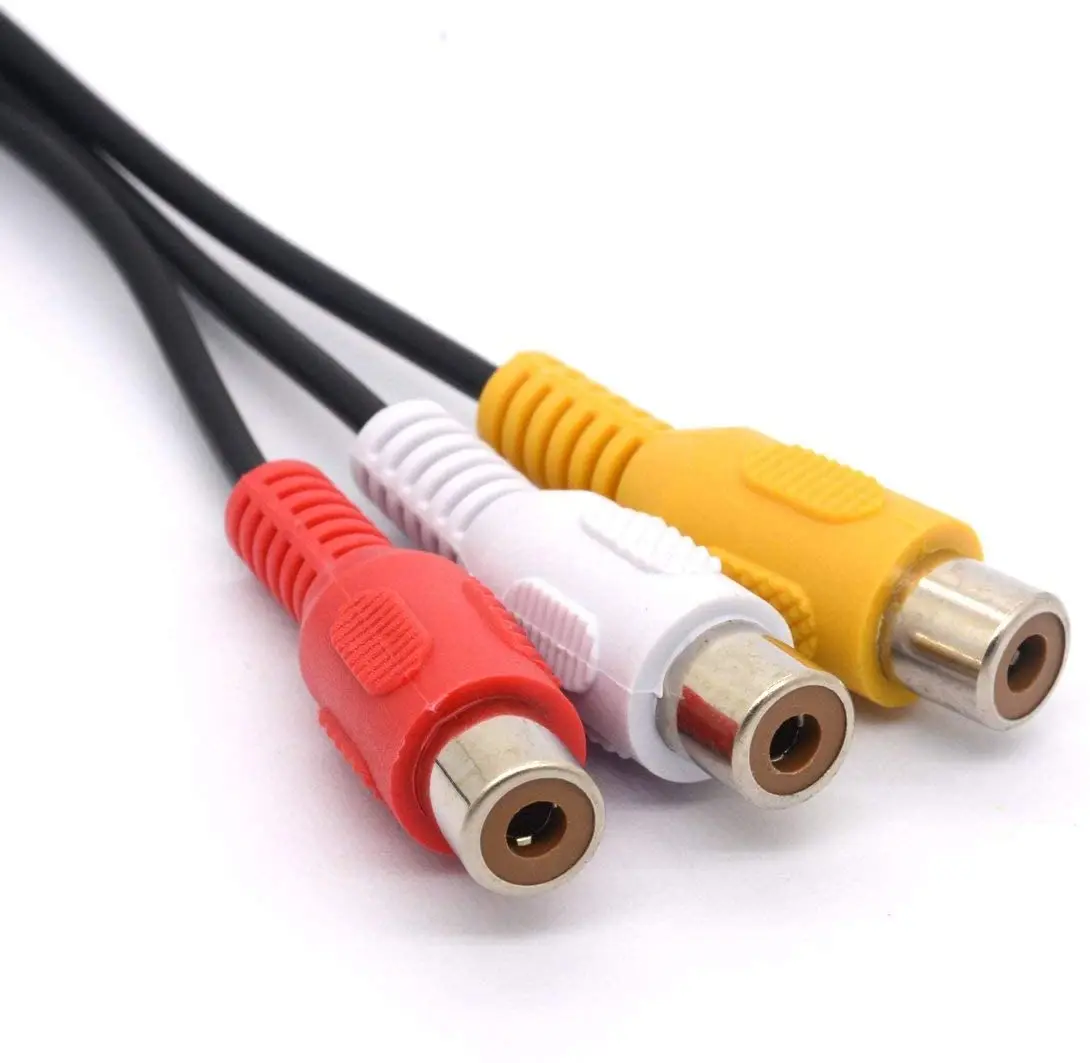 CORDIAL CABLES RCA-Audiokabel – 3 M, Männlich/weiblich, Goldkontaktiert | Für Audioanlagen