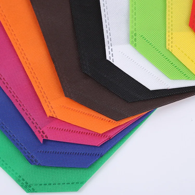 Ecobag Embossed Custom Non Woven Bag Tote Bags Coated  Laminated Non Woven Carry Shopping Bag