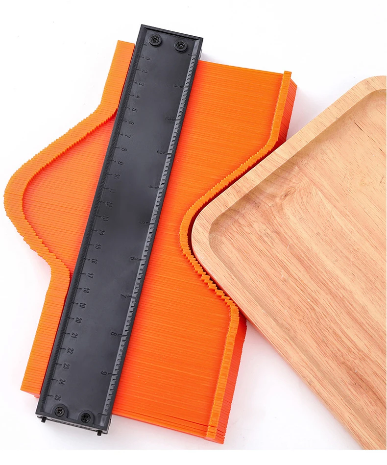 Woodworking Tool Industrial & DIY OEM ABS Plastic Contour Gauge with 0-50cm Range for Shape Marking