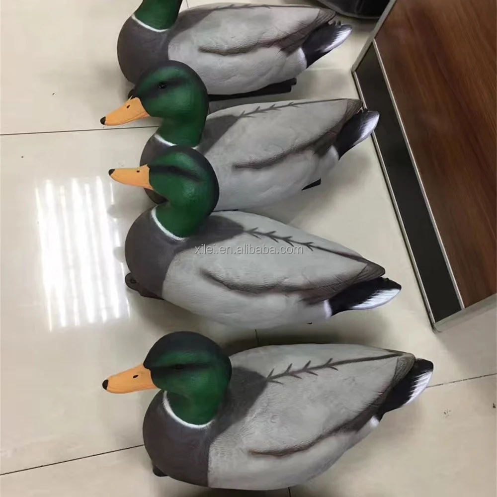 Full Size Oversized Mallard Drake Greenhead Flocking Hunting Duck Decoy