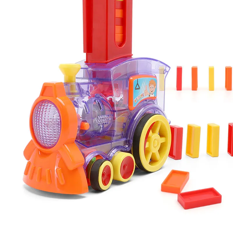 Educational Toys Train Set Stacking Automatic Placement Building Blocks