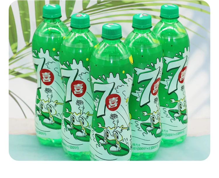 Exotic Drink 7up Soft Drink 600ml Grapefruit/lemon Flavor Soda Beverage