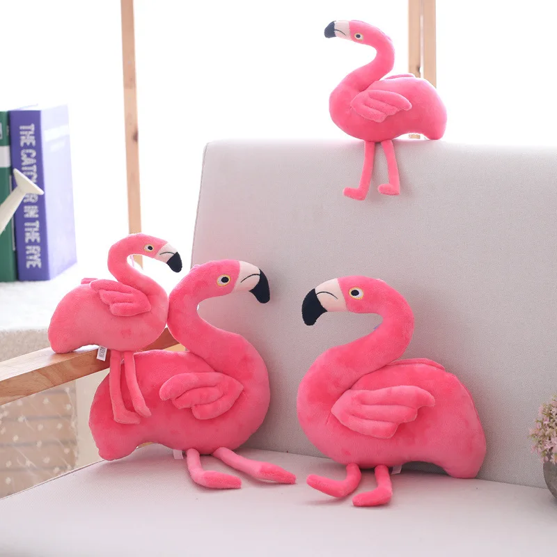 OEM Custom No Minimum Soft Flamingo Plush Toy Cuddly Anime Stuffed Animal from Canada