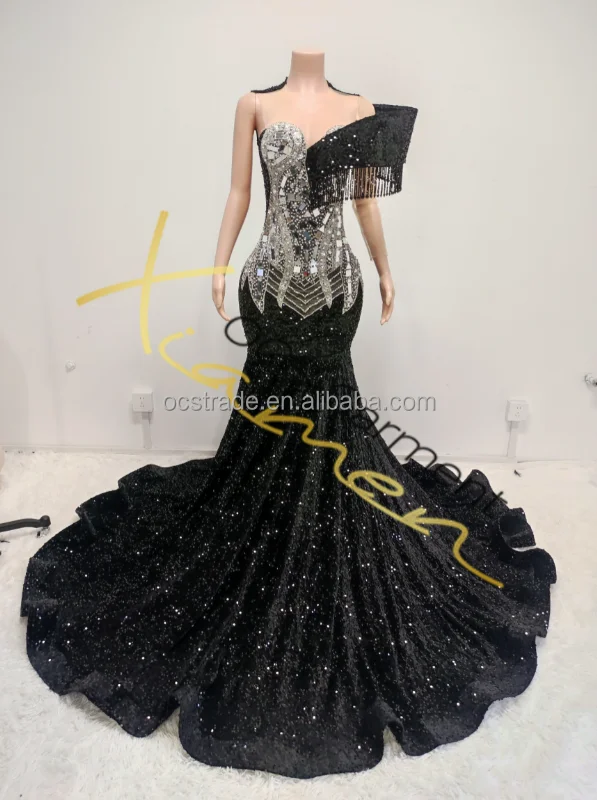 Ocstrade 2025 Fashion Asymmetric Design Prom Dresses Elegant