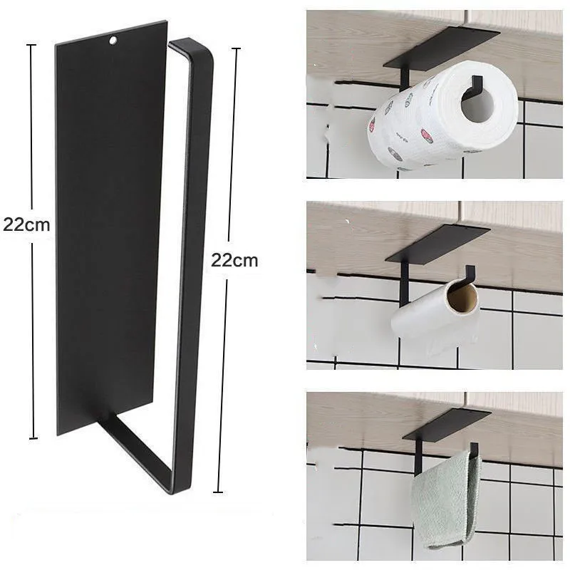 Wholesale Stainless Steel Paper Towel Holders Self Adhesive Kitchen Paper  Roll Holder From m.