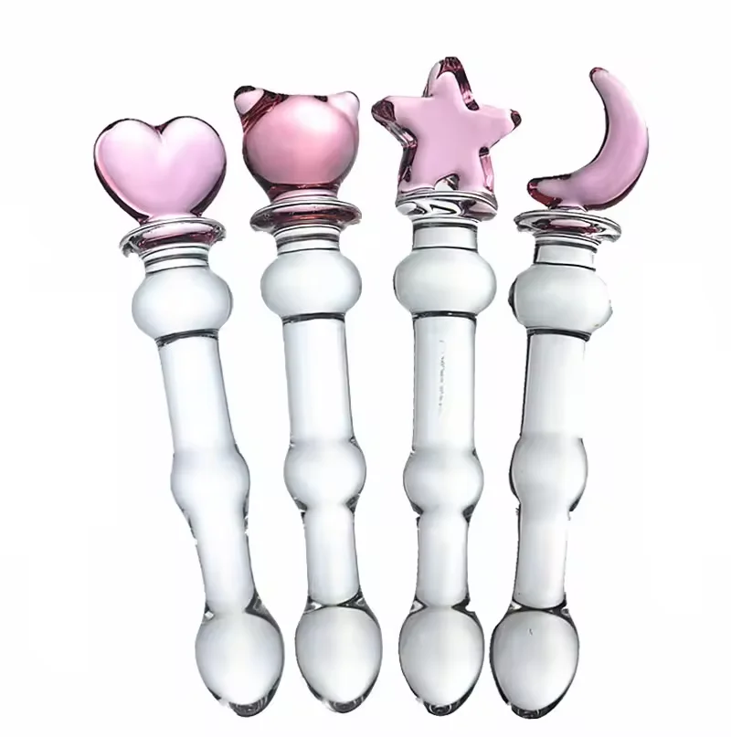 Stimulation Female Anal Sex Toys Men's Crystal Ass Plug